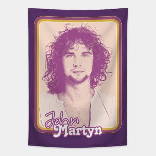 John Martyn // Retro Style Folk Music Lover Design Tapestry