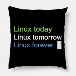 Linux Forever Pillow