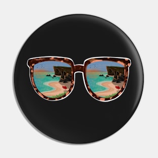 Sunglasses design for beach lovers Pin