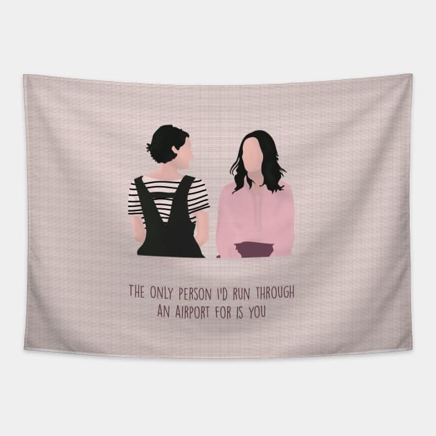 Fleabag Tapestry by wackyposters