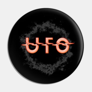 UFO band Pin