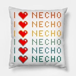 Necho 8 Bit Retro Pillow