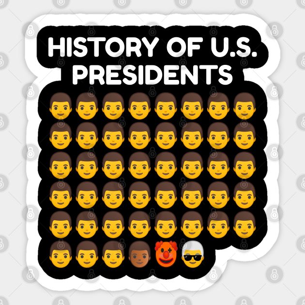 History of the US Presidents - History Of The Us Presidents - Sticker