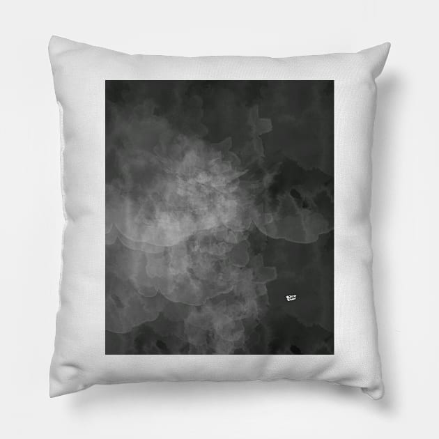 Gray Concrete #grey #minimal #design #kirovair #decor #buyart Pillow by Kirovair