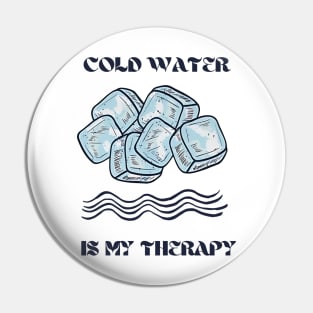 Cold Water Wim Hof Inspired, Iceman, Ice Baths Pin