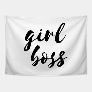 Girl boss quote Tapestry
