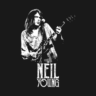 Young Neil - The White Stencil T-Shirt