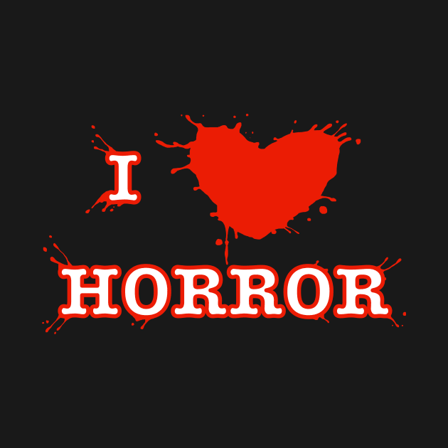 I Heart Horror Red by xenotransplant