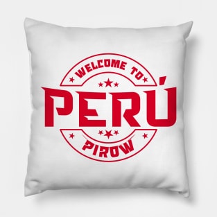 Welcome to Perú Pillow