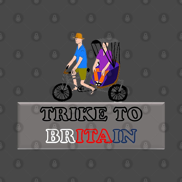 Trike to Britain - Three - Wheeled Cycle by drawkwardly