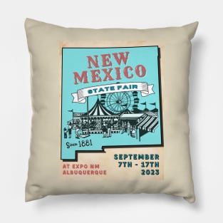 New Mexico State Fair 2023 Pillow