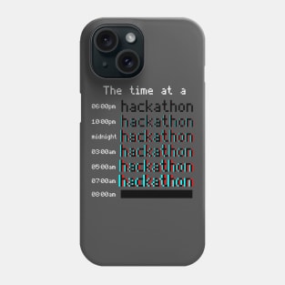 Hackathon hallucinations (8-bit 3D) Phone Case