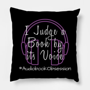 I Judge a Book by its Voice Pillow