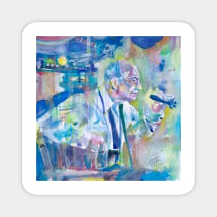 CECIL B. DEMILLE watercolor portrait Magnet