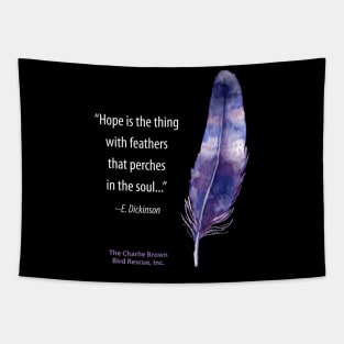 CB Hope Feather 2 Tapestry