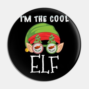 Christmas  I'm The Cool Cypriot Elf - Gift for Cypriot From Cyprus Pin