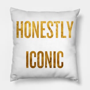 Honestly Iconic Pillow