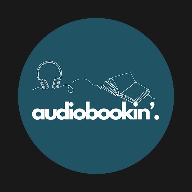 AUDIOBOOKIN’ Blue Circle - small graphics by AUDIOBOOKIN’