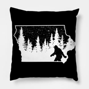 Iowa Bigfoot Gift Pillow