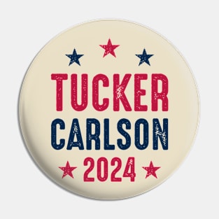 Tucker Carlson 2024 Pin