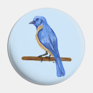 Blue Bird Pin