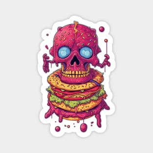 skullburger Magnet