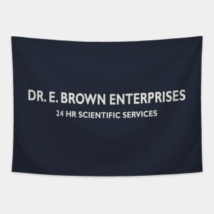 Dr. E Brown Enterprises - light on dark Tapestry