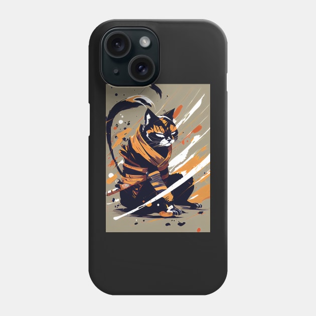 Paws of Fury Phone Case by Focused Instability