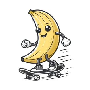 Banana Skate Skateboarding T-Shirt