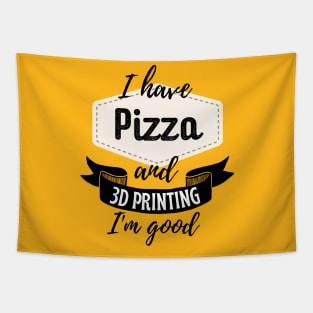 Pizza and 3D Printing Alt Tapestry