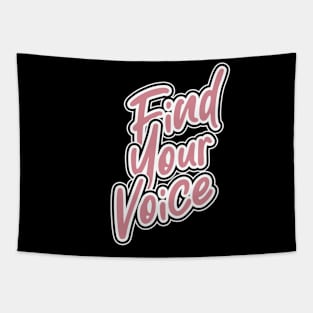 Find Your Voice Tapestry