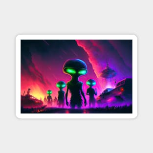 Alien Invasion Vol. 4 Magnet