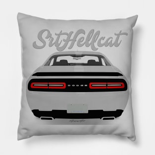 SRT HELLCAT White Back Pillow