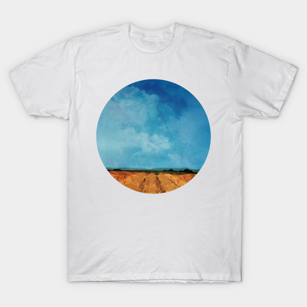 Hay Bails - Landscape - T-Shirt