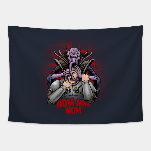 Mind Flayer Tapestry by CoryFreemanDesign