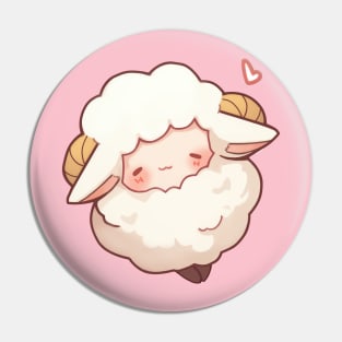 Cute Sheep Love Pin