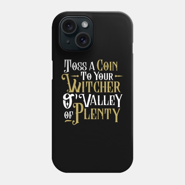 Toss a Coin Phone Case by demonigote