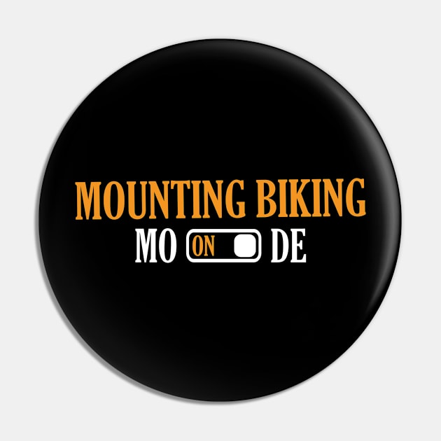 Mountain Bike Pin by My Artsam