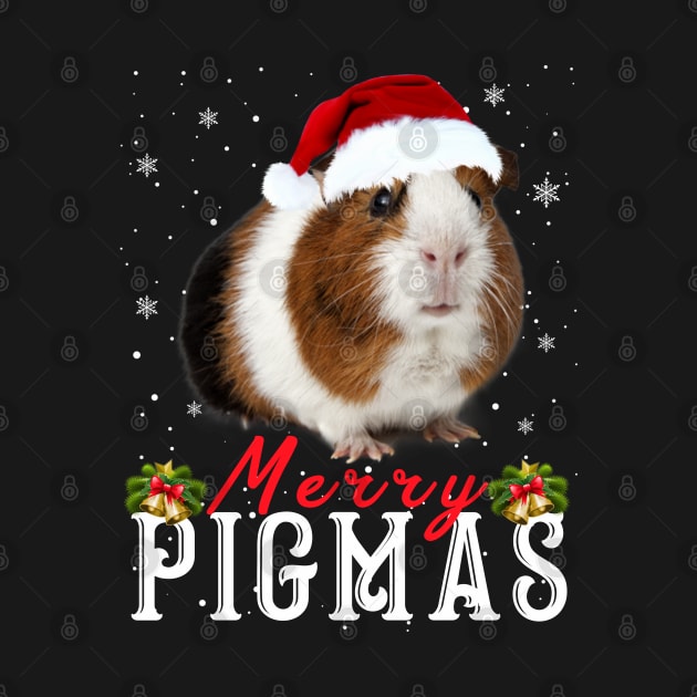 Merry Pigmas - Funny Guinea Pig Shirt for Christmas Gift by Oscar N Sims