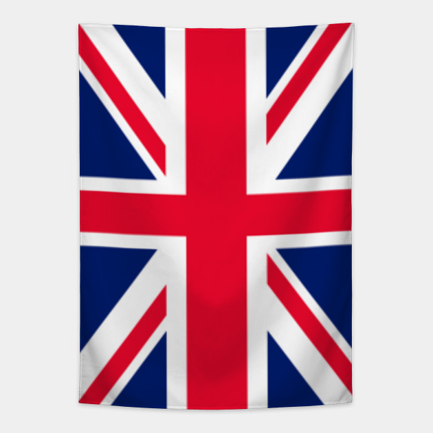 Union Jack Flag United Kingdom Flag Union Jack Flag Tapestry Teepublic