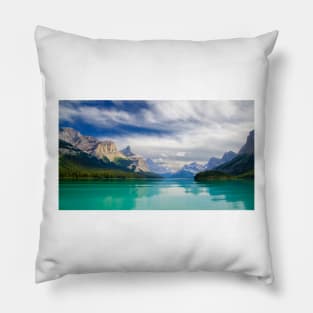 Peaceful Maligne Lake Pillow