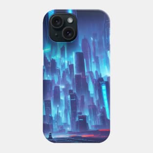 Cool Japanese Neon City Phone Case