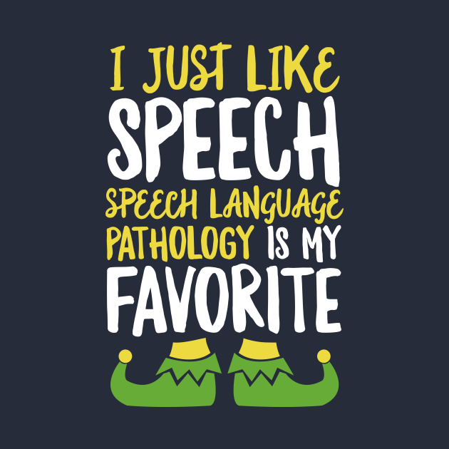 Disover I Speech Language Pathology SLP Christmas T-Shirt Funny - Therapy - T-Shirt