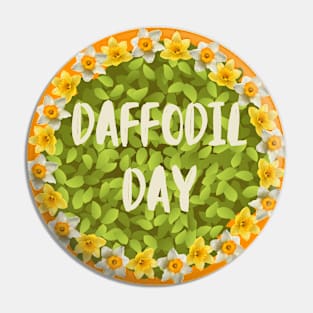 Daffodil Day Pin