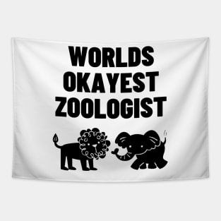 World okayest zoologist Tapestry