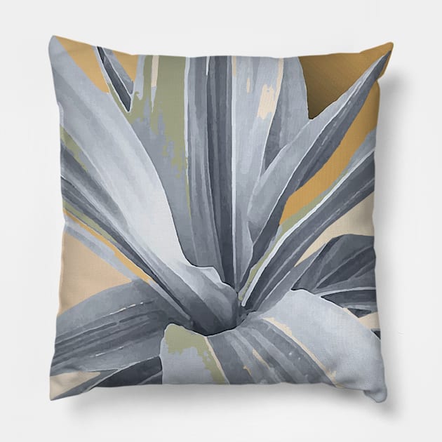 Soft Cactus Pillow by PrintedDreams