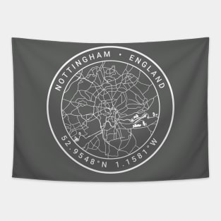 Nottingham Map Tapestry