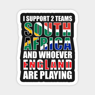 South Africa Sports Supporter England Joke Funny Magnet