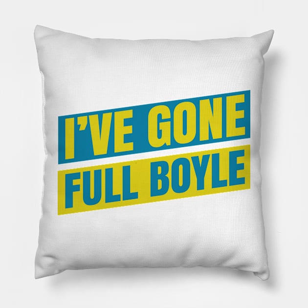 Full Boyle Pillow by snitts