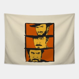 The Good,the Bad and the Ugly art Tapestry